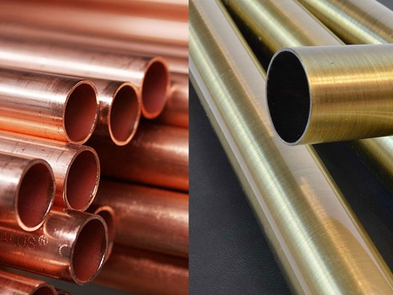 Brass and Copper Pipes