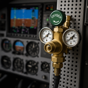 Aviation oxygen regulator